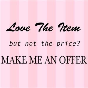 Love the item but, not the price, please make me an offer!